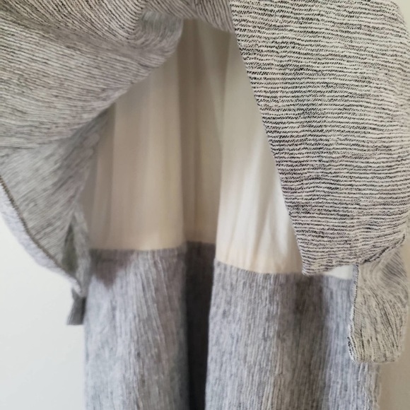 Madewell Halter Dress Linen Cotton With Pockets Silver Size 0 - Picture 9 of 9